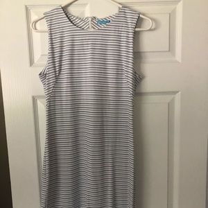 Cute blue striped J McLaughlin dress.